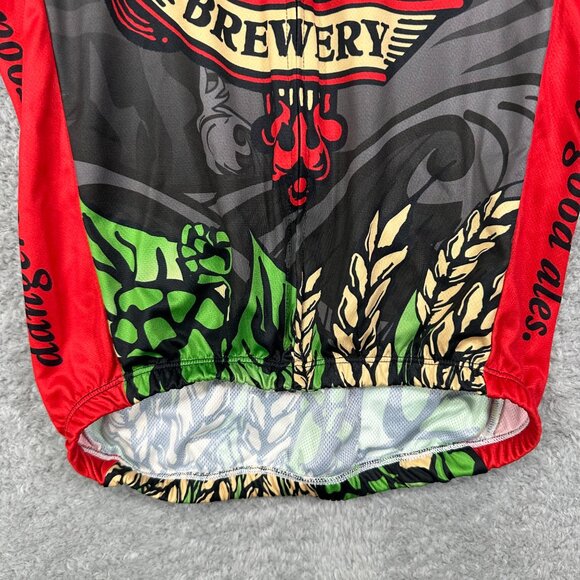 Pro Borah Team RARE Mens x Castle Danger Brew Jersey M Short Sleeve Zip - Picture 6 of 13